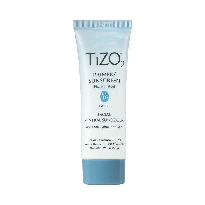 TiZO2 Facial Primer Non-Tinted Mineral Sunscreen SPF 40